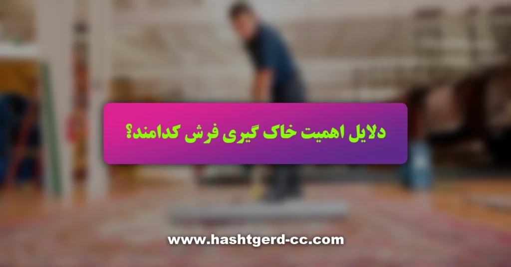 دلایل اهمیت خاک گیری فرش کدامند؟