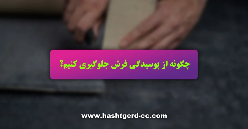 چگونه از پوسیدگی فرش جلوگیری کنیم؟