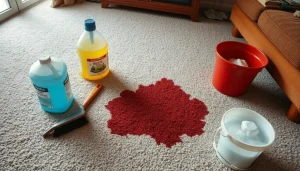 تاثیر نوع شوینده بر ماندگاری فرش